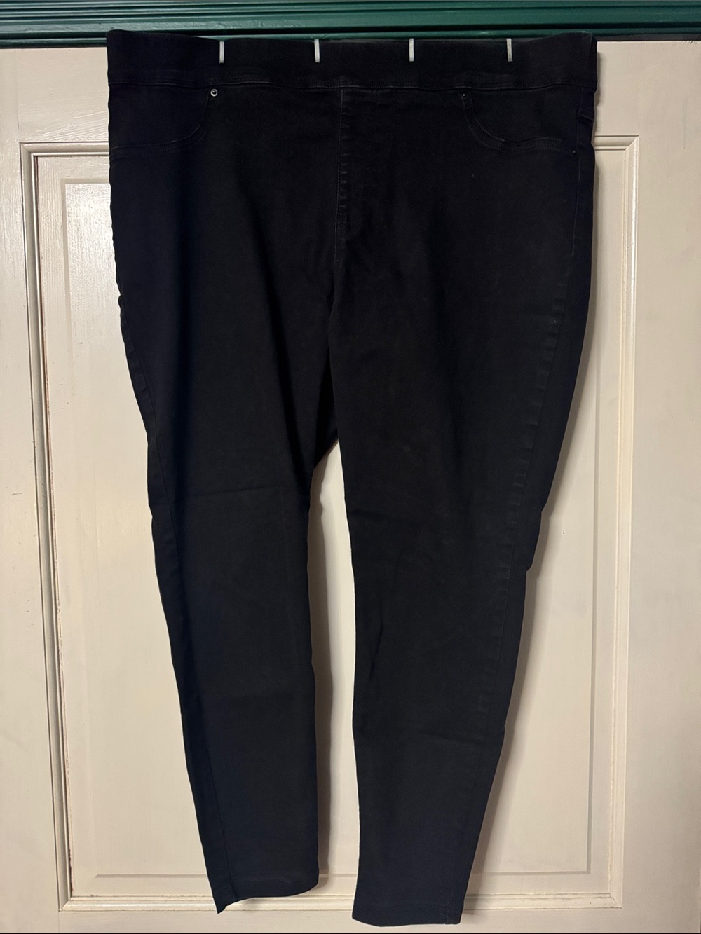 Terra & Sky Black Women's Stretch Skinny Jeans
